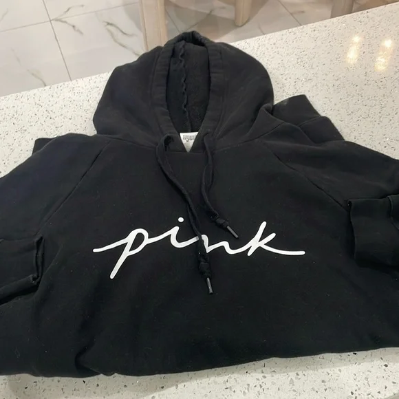 PINK by Victoria’s Secret Hooded Sweater Dress size med - Picture 2 of 6